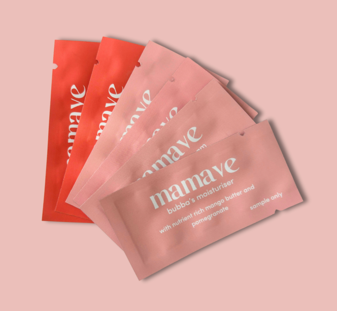 skincare sample sachets