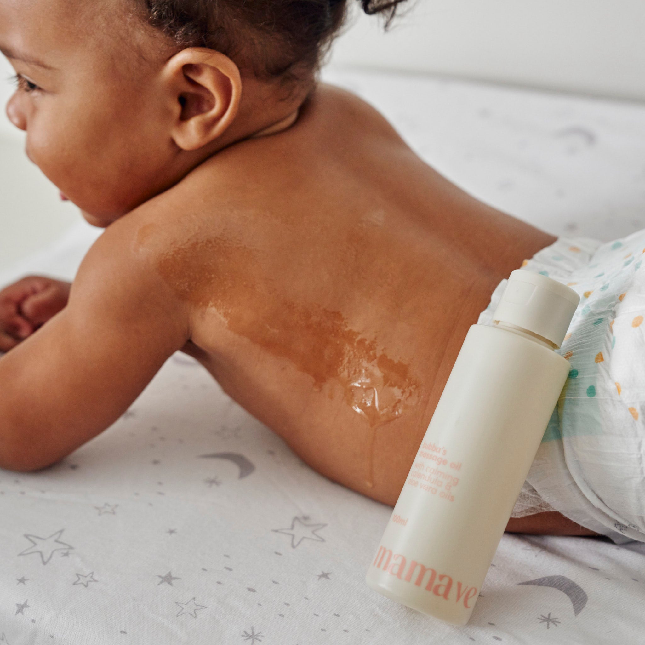 bubba's massage oil and baby