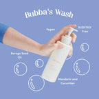 baby wash for sensitive skin

gentle baby cleanser Mamave

newborn baby wash Australia

Mamave baby skincare wash