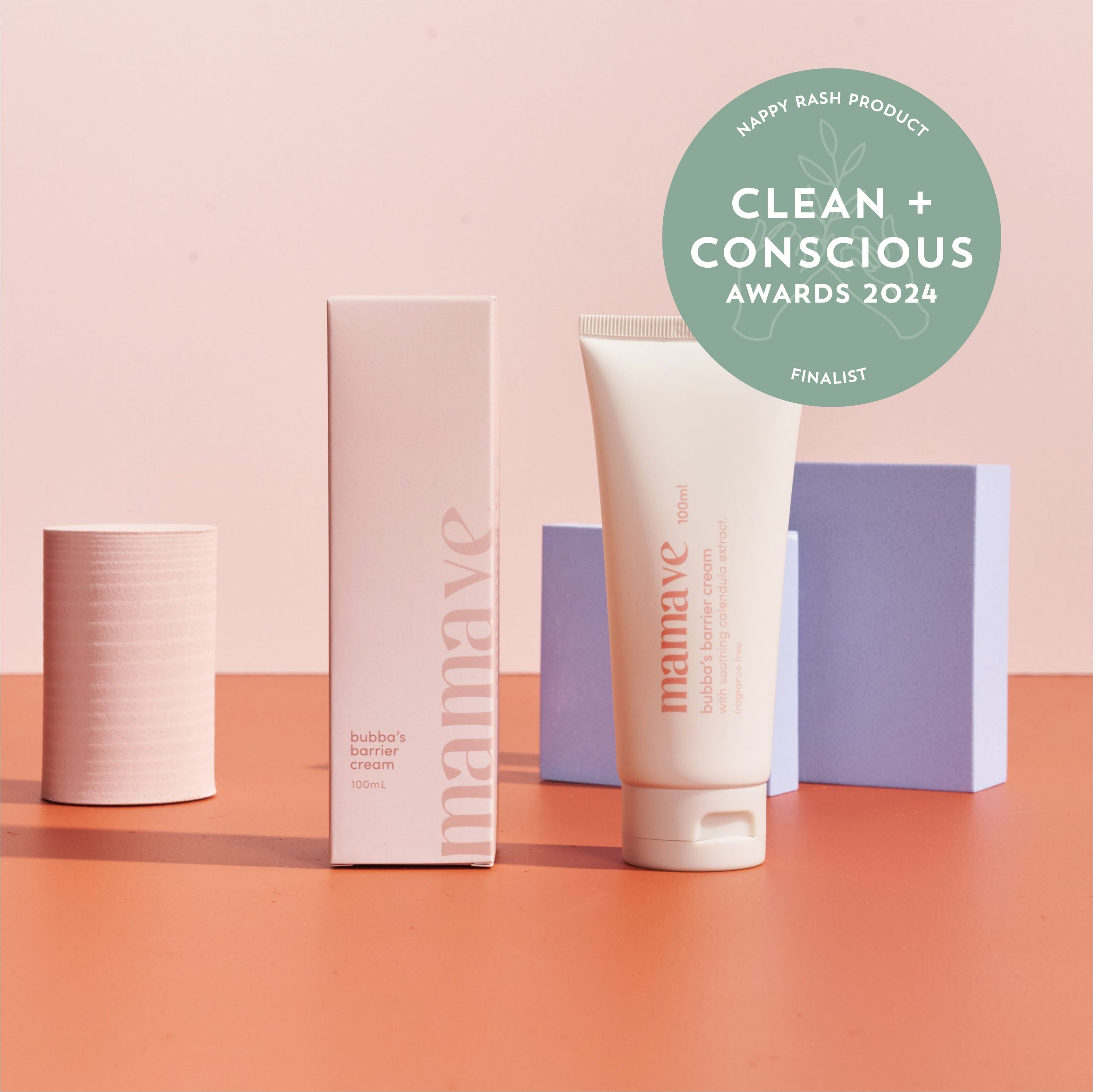 Bubba's Barrier Cream Clean And Conscious Awards Finalist Nappy Rash Product