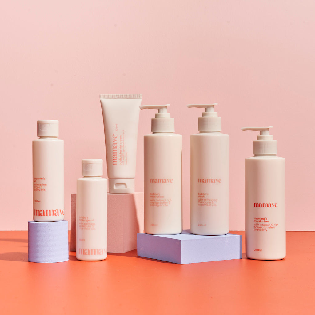 all 6 mum and bub products