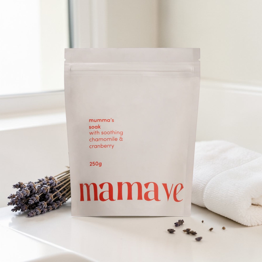 Mumma's Soak with lavender